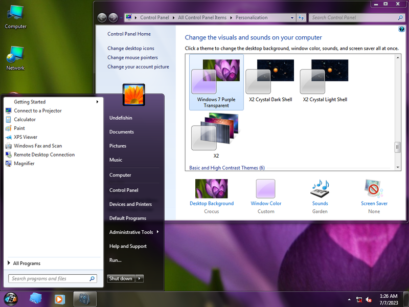 File:W7 3D Edition Windows 7 Purple Transparent Theme.png
