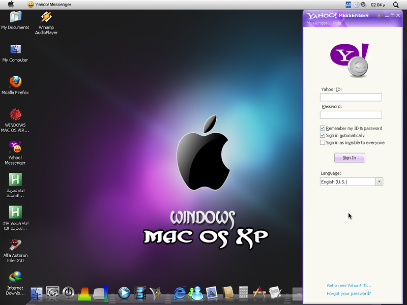 File:Windows Mac OS XP - Desktop on First-Boot.png