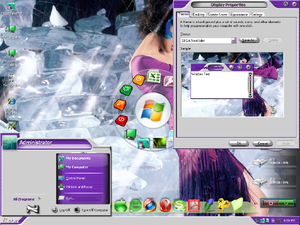 XP DLC XP Media Center Edition 2010 3.6 30 Girl NeoVoilet theme.png