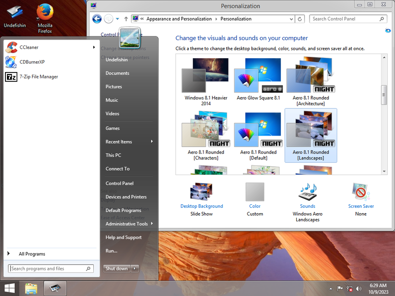 File:W8.1 Heavier Edition 2014 Aero 8.1 Rounded Landscapes theme.png