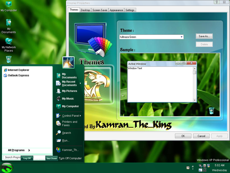 File:XP Full Maza v2 fullmaza Green theme.png