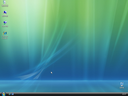 The desktop of Deepin Lite XP 6.20