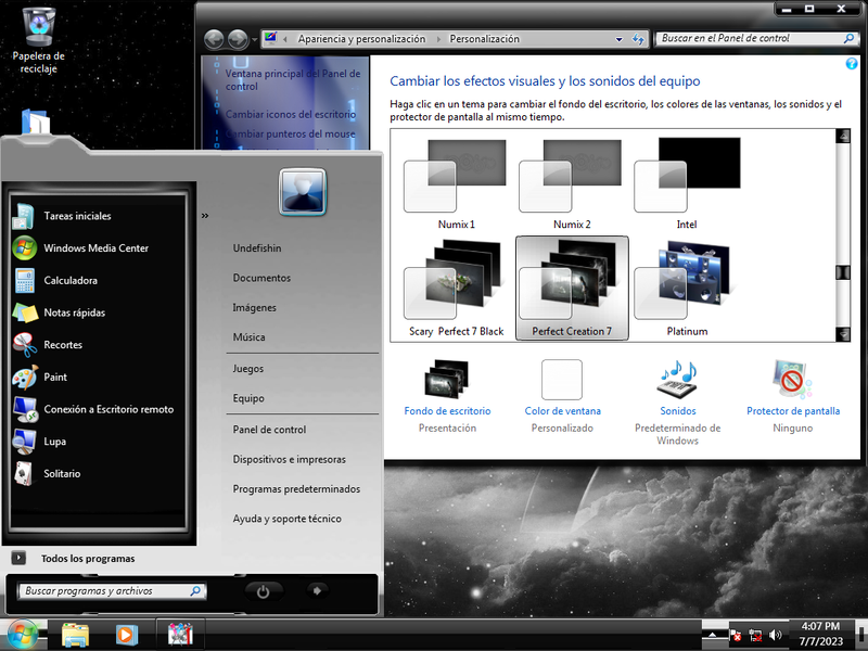 File:W7 Infinium Edition Perfect Creation 7 Theme.png