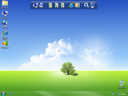 The desktop of Windows Al-Mohtaref