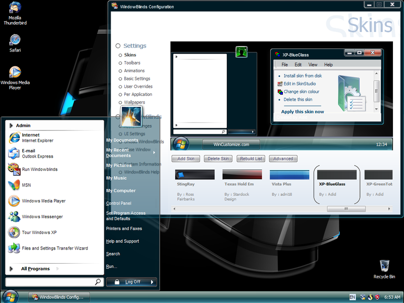 File:XP OSX Leopard XP-BlueGlass WindowBlinds skin.png