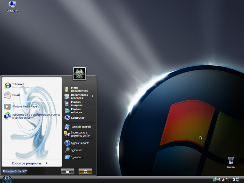 File:XP Ice XP 3.0.1 Reloaded Edition StartMenu.png