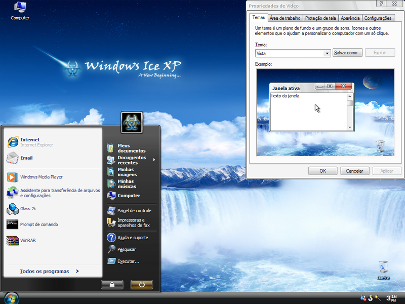 File:XP Ice XP 3.0.1 Reloaded Edition Vista theme.png
