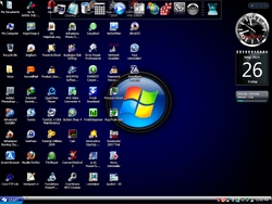 The desktop of Black XP 43 Ultimate