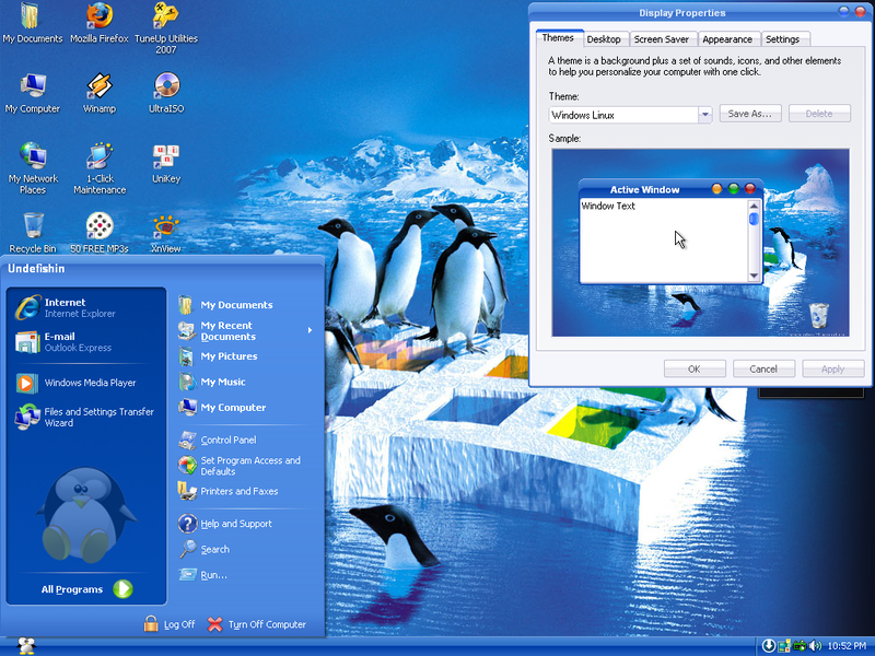 File:XP Vista Black Dream SP2 Windows Linux theme.png
