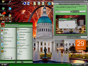 XP 7 Genius Edition 2014 ForestGreen theme.png