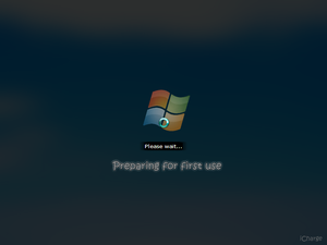 Windows XC 2011 Starting OOBE.png