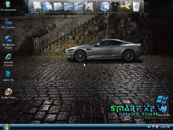 The desktop of Windows Smart XP