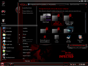 W8.1 BlackAlienEdition INFECTED StartIsBack NFB Theme 2.png