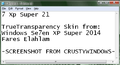 "7 Xp Super 21" TrueTransparency skin