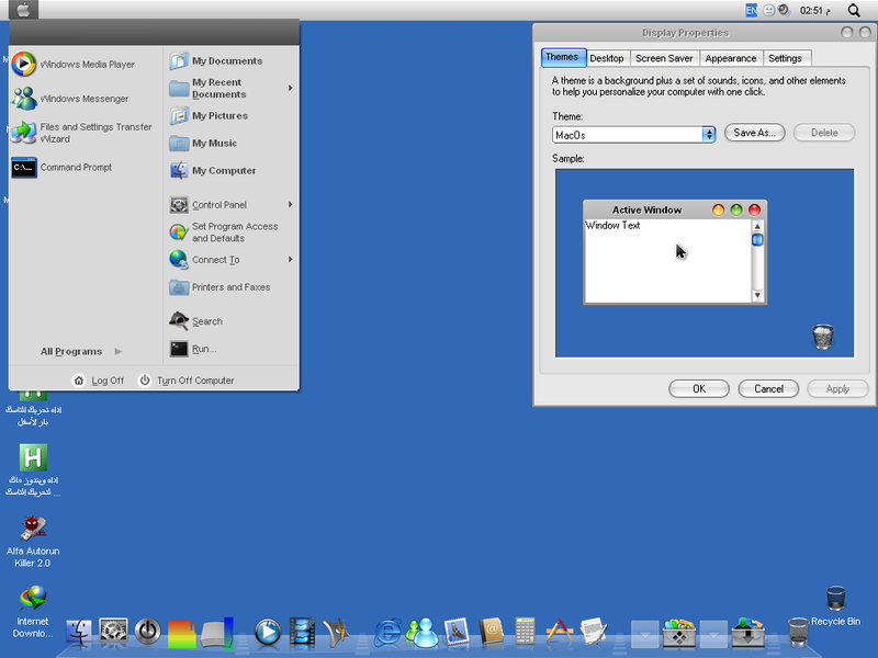 File:Windows Mac OS XP - MacOs theme.png