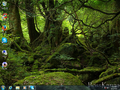 Empty desktop