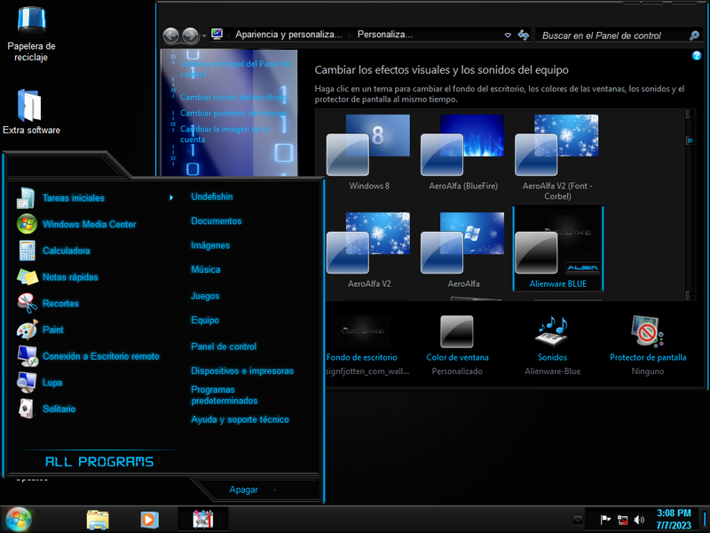 File:W7 Infinium Edition Alienware BLUE Theme.png