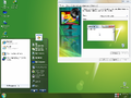 "Windows Se7en Green" theme
