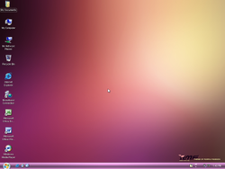 The desktop of Tomato Garden XP 3.0