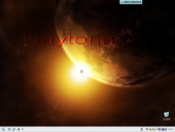 The desktop of Windows XP Extended Edition Codename Daytona 2008